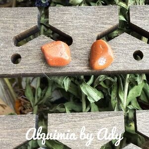 Alquimia Terracotta Stone Earrings